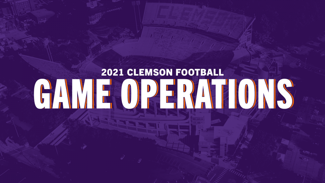CLEMSON CLEAR BAG POLICY AT MEMORIAL STADIUM – Clemson Tigers Official  Athletics Site