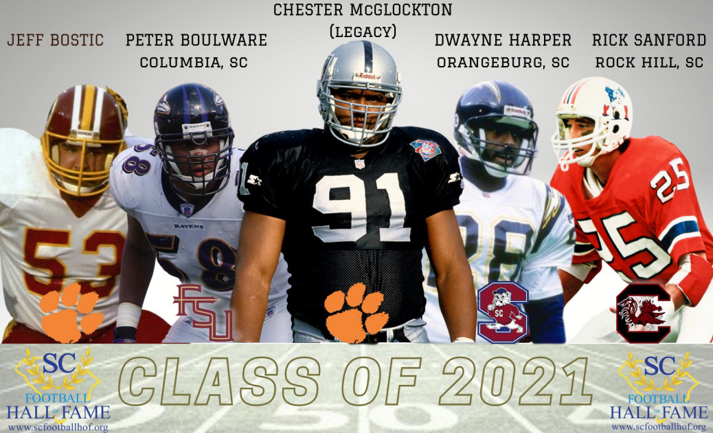 Bostic, McGlockton Named to South Carolina Football Hall of Fame – Clemson  Tigers Official Athletics Site