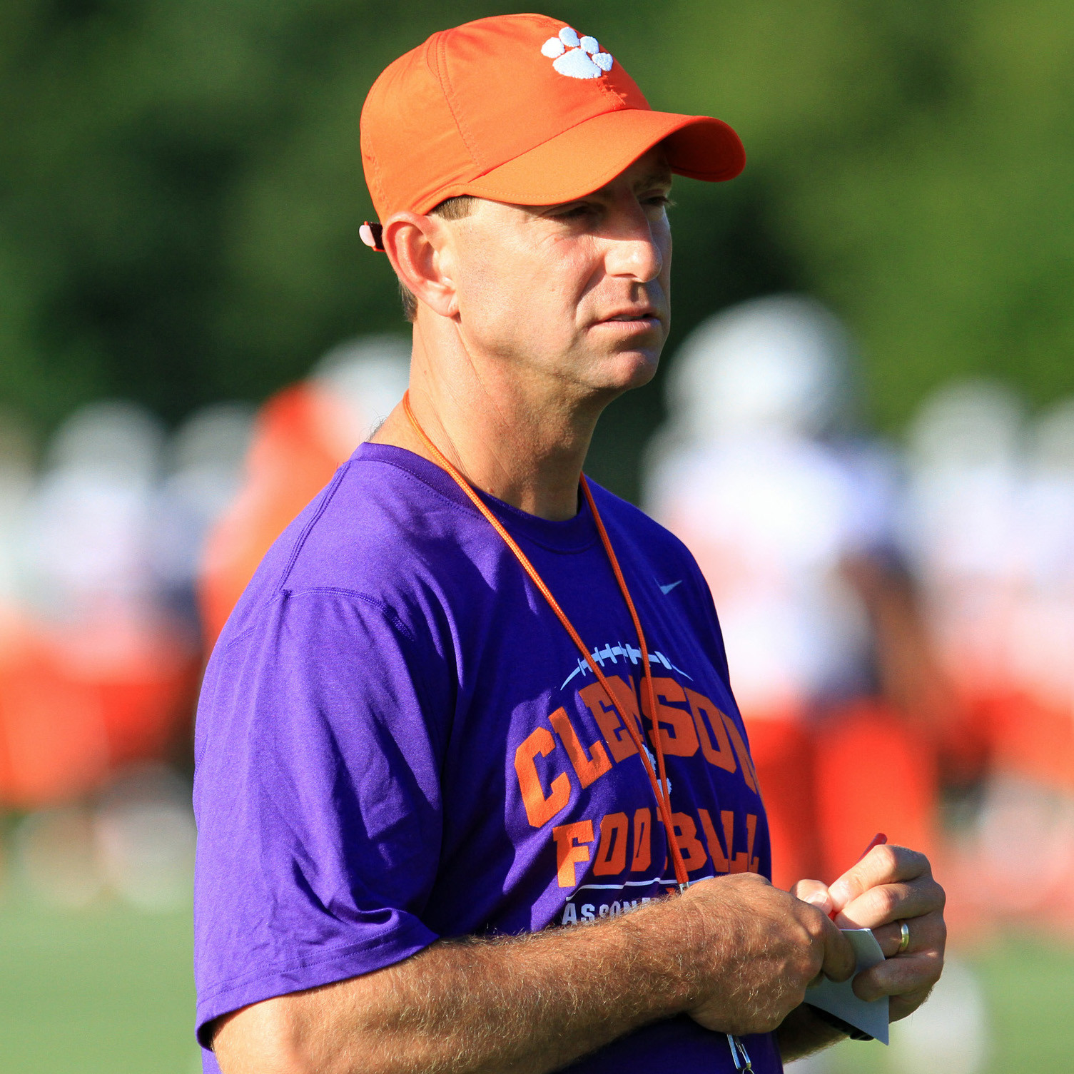 Mat Riggs Clemson Tigers Back on Practice Fields - Clemson University Athletics