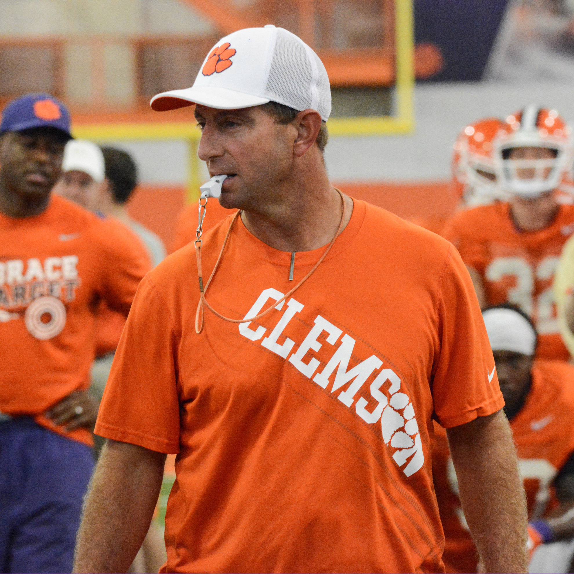 Mat Riggs Clemson Tigers Hold First Stadium Scrimmage - Clemson University Athletics