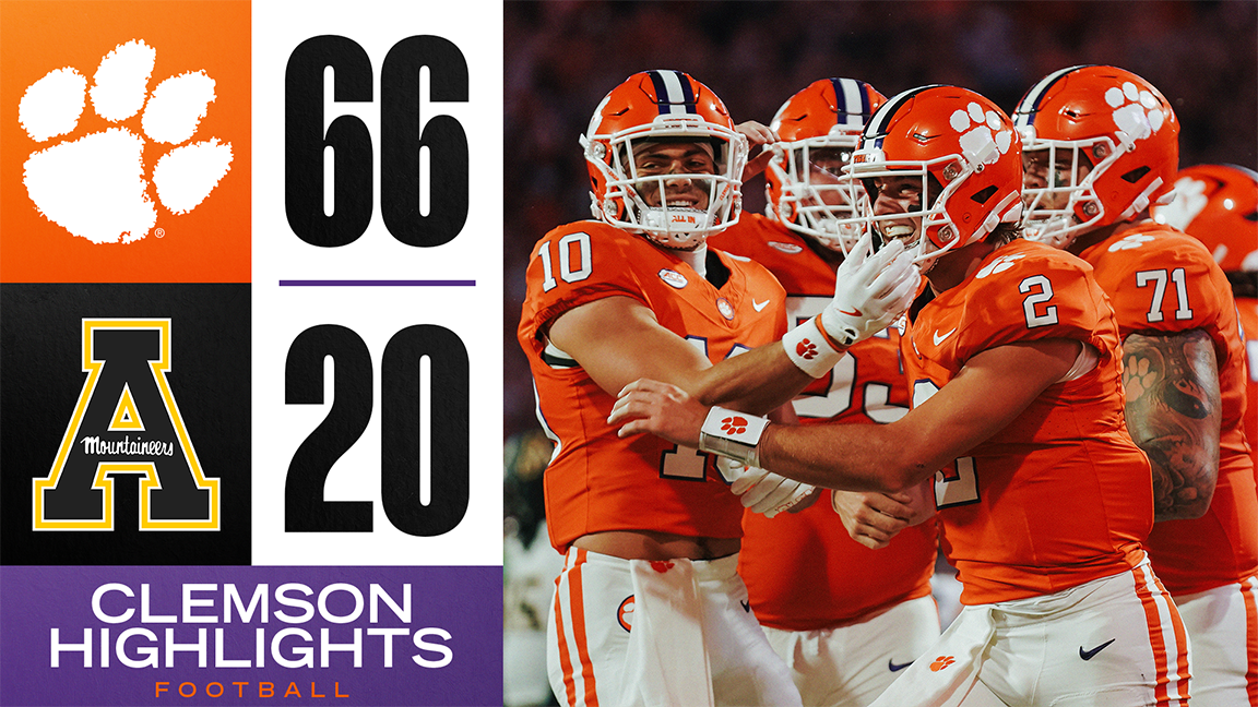 Highlights: Clemson Scores 66 Points in Record-Setting Home Opener ...