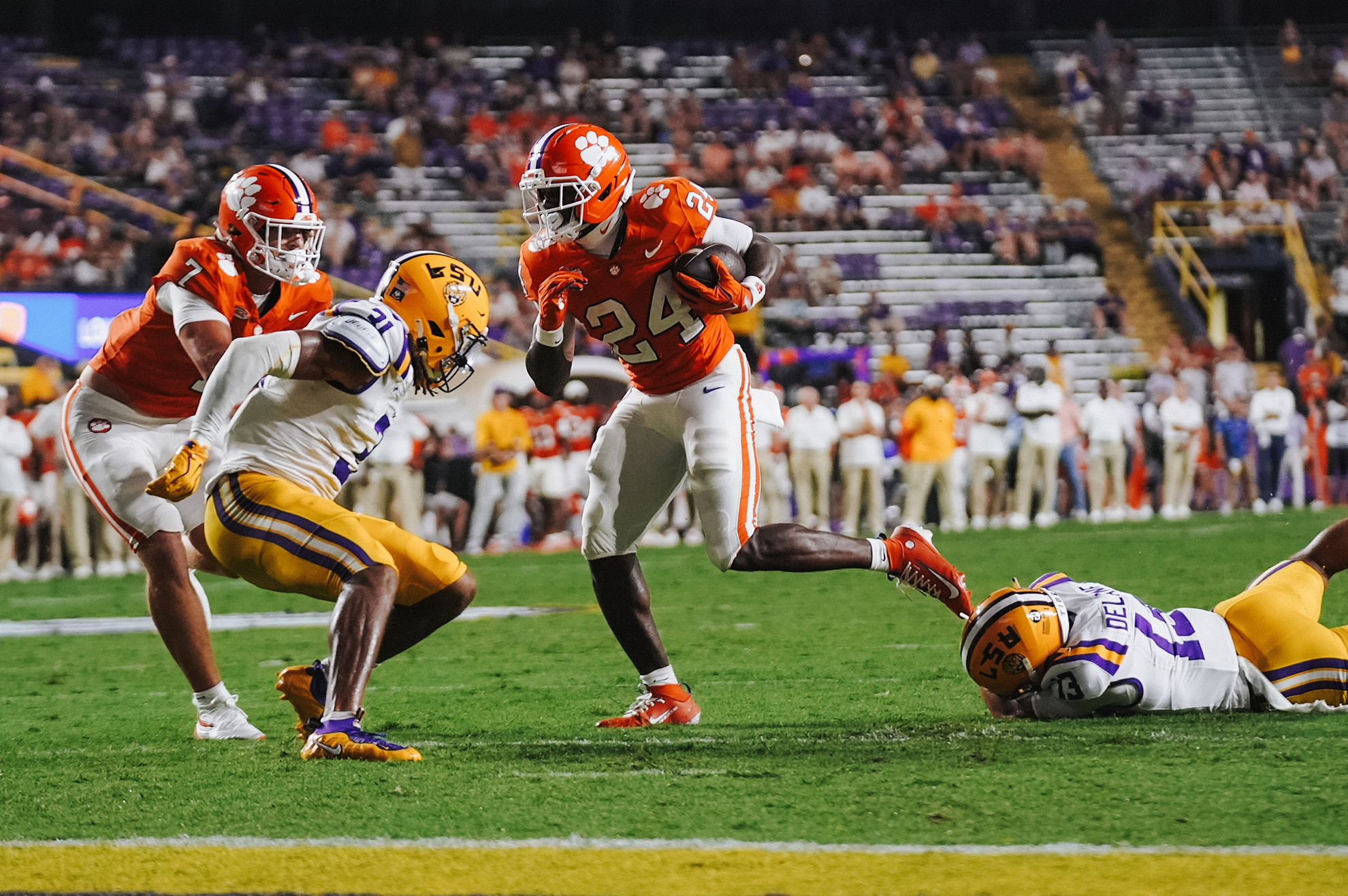 Game Notes: LSU 51, Clemson 10