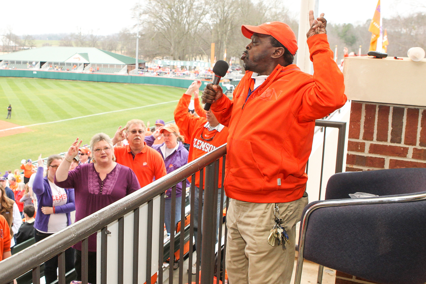 Mat Riggs Clemson “Tigers, Let’s Get Some Runs!” - Clemson University Athletics