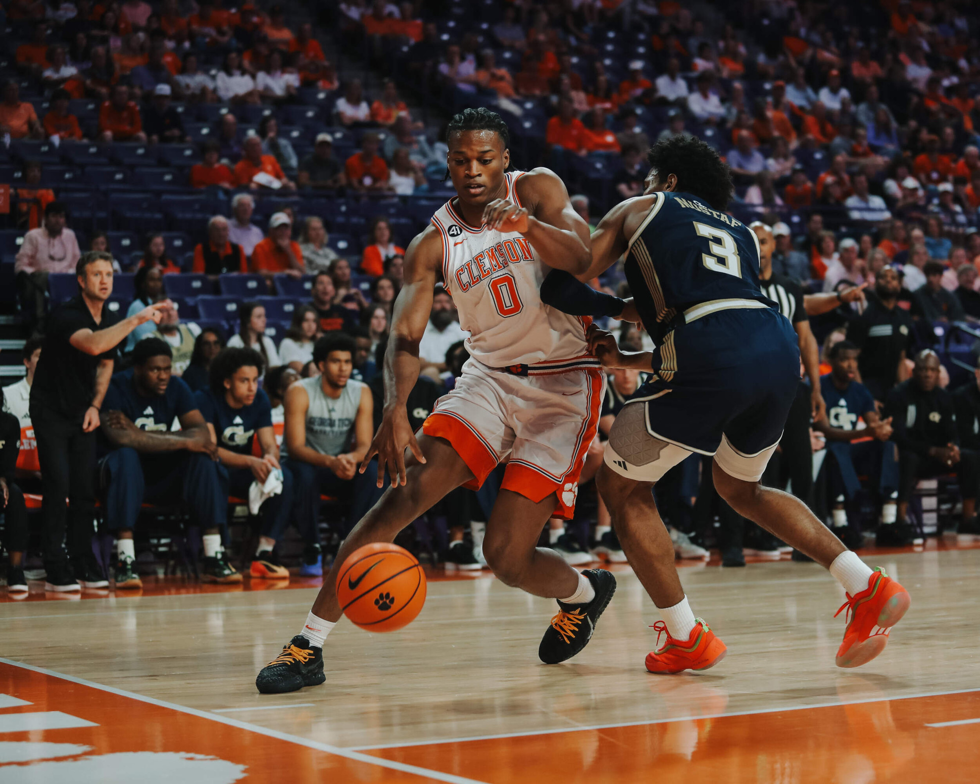 RJ Godfrey Earns All-ACC Honorable Mention - Clemson University Athletics