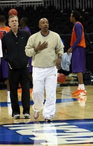 The Tigers held a short practice and press conference at the Sprint Center on Wednesday afternoon in Kansas City.