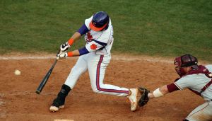 Jon McGibbon hit a three-run walkoff home run in the ninth inning on Friday against Florida State.
