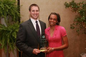 banquet 042708 morganne campbell tyler stuart