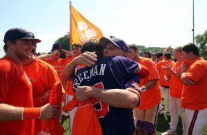 Head Coach Jack Leggett and Mike Freeman