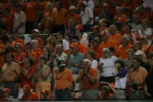 fans stands cheer