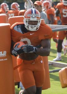 The Clemson football team held its fourth day of preseason practice on Friday, August 7.