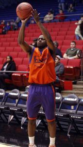 The Clemson men's basketball team participated in a press conference and open practice at UD Arena in Dayton, OH on Monday, March 14.