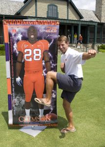 Head Coach Dabo Swinney held his first annual media golf outing at the Reserve at Lake Keowee on Tuesday, July 21.