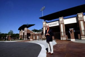 chapman grandstands dedication 043011