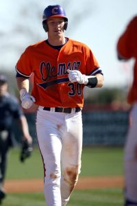 The Clemson baseball team opened the 2008 season Saturday, Feb 23 by sweeping Mercer in a doubleheader at Doug Kingsmore Stadium. The Tigers won the first game, 12-5, and the second one, 6-5. Photos courtesy Mark Crammer and The Orange & White.