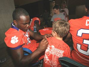 Clemson held its annual Football Fan Appreciation Day on Sunday, August 10 at Memorial Stadium.