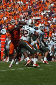 Clemson Football vs. Miami Photos by Randy Rampey