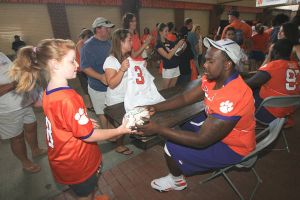Clemson held its annual Football Fan Appreciation Day on Sunday, August 10 at Memorial Stadium.