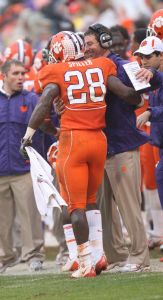 CJ Spiller and Dabo Swinney