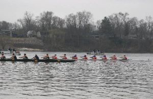 first varsity 8+ racing 032407