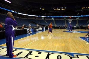 ncaa press conference and practice 032008