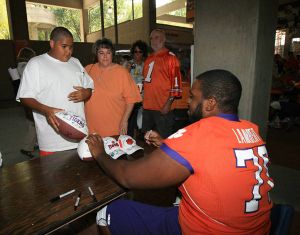 Clemson held its annual Football Fan Appreciation Day on Sunday, August 10 at Memorial Stadium.