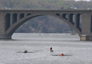 novice eight vs delaware at George Washington Invitational