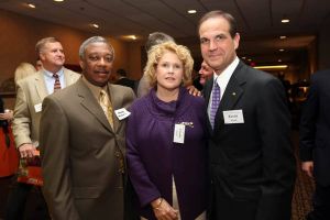 Woody McCorvey and Linda and Kevin Steele