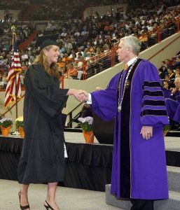 Sixty-three Tiger student-athletes received their Clemson University degrees on Friday, May 7, 2010.
