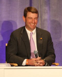 dabo swinney bowl luncheon 010212