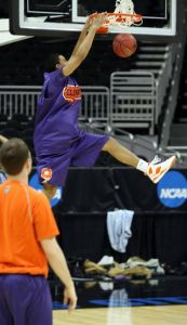 The Tigers held a short practice and press conference at the Sprint Center on Wednesday afternoon in Kansas City.