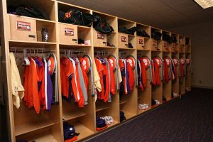 Clemson Rowing Locker Room
