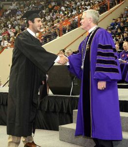 Sixty-three Tiger student-athletes received their Clemson University degrees on Friday, May 7, 2010.