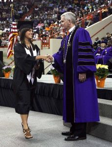 Sixty-three Tiger student-athletes received their Clemson University degrees on Friday, May 7, 2010.