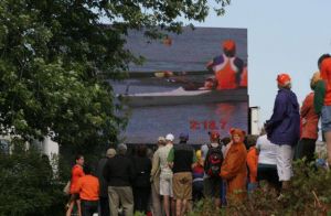 The Tigers' Varsity 4+ won the NCAA title on Sunday morning at the 2009 NCAA Rowing Championships in Cherry Hill, NJ, capturing Clemson's first-ever national title in rowing. Clemson finished 12th as a team at the national championships.