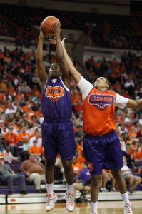 The Clemson men's and women's basketball teams held Rock the 'John on Friday, October 16 at Littlejohn Coliseum to celebrate the beginning of the 2009-10 basketball season.