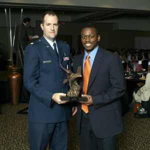 Andre Young - Air Force ROTC Award postseason awards banquet 041709