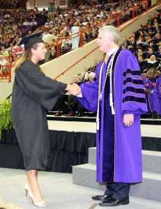 jennifer miata womens swimming and diving graduation spring 2007
