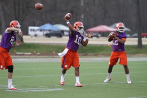 Cole Stoudt, Tajh Boyd and Tony McNeal