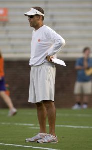 These pictures were taken at the second of two Tiger practices on Monday, August 17.