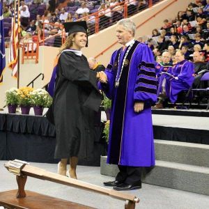 Clemson University - August 2008 Graduation Ceremony - Jennifer Miata