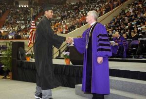 Sixty-three Tiger student-athletes received their Clemson University degrees on Friday, May 7, 2010.