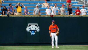 The Tigers practiced at Rosenblatt Stadium on Friday afternoon.
