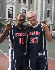 Lindsay Welker and Kirstyn Wright went on a mission trip to Turkey as part of the organization Sports Reach.