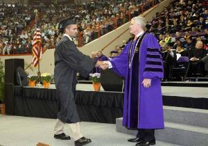 Sixty-three Tiger student-athletes received their Clemson University degrees on Friday, May 7, 2010.