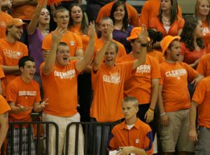 fans stands student section cheer