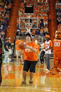 The Clemson men's and women's basketball teams held Rock the 'John on Friday, October 16 at Littlejohn Coliseum to celebrate the beginning of the 2009-10 basketball season.