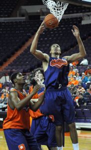 Milton Jennings Orange & Purple Scrimmage 102309