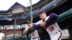 Head Coach Jack Leggett and Assistant Coach Tom Riginos