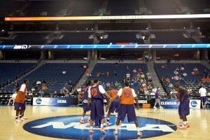 ncaa press conference and practice 032008