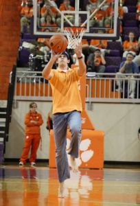 The Clemson men's and women's basketball teams held Rock the 'John on Friday, October 16 at Littlejohn Coliseum to celebrate the beginning of the 2009-10 basketball season.